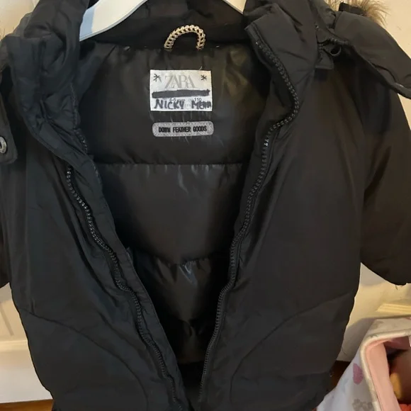 Zara Kids Down Feather 🪶 Winter Coat